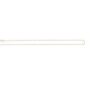 14K Yellow Or White Or Rose Gold Or Sterling Silver 1.5 Mm Lobster Clasp Keyhole Chain