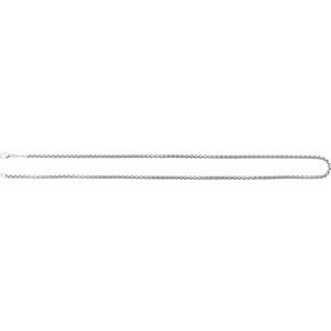 14K Yellow Or White Or Rose Gold Or Sterling Silver 1.8 Mm Lobster Clasp Polished Rounded Box Chain