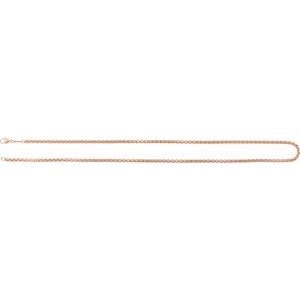 14K Yellow Or White Or Rose Gold Or Sterling Silver 2.6 Mm Lobster Clasp Polished Rounded Box Chain