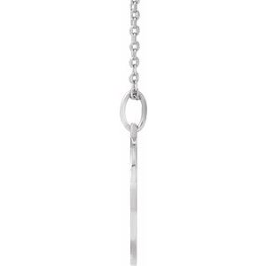 Sterling Silver Basketball 15 X 10.5 Mm 16-18 In Polished Engravable Basketball Necklace