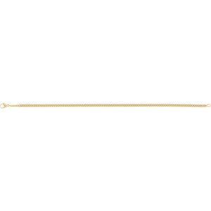14K Yellow Gold Curb Chain, Length: 8 In, Width: 2.9 Mm