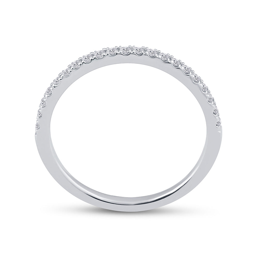 14K Two-tone Gold Princess Diamond Bridal Wedding Ring Band Set 7/8 Cttw, Womens Size: 5-10