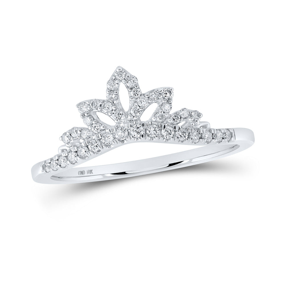 10K Yellow Or White Or Rose Gold Womens Round Diamond Enhancer Wedding Band , Womens Size: 5-10