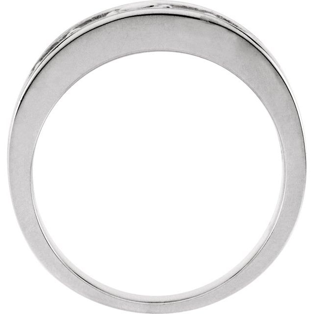 Sterling Silver 8.25 Mm Polished Claddagh Band, Size 11
