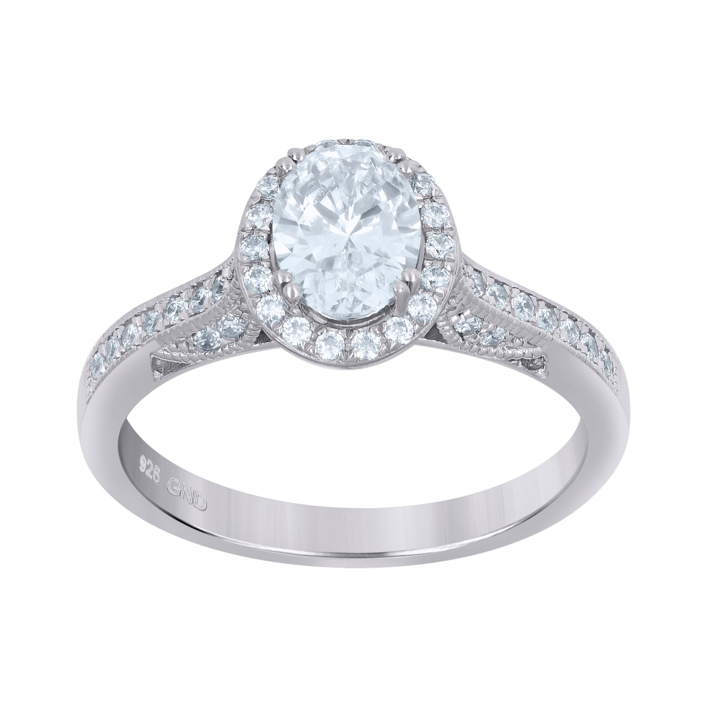 Sterling Silver Womens Round Cubic Zirconia Band Bridal Anniversary Engagement Wedding Ring Sizes 6 To 9