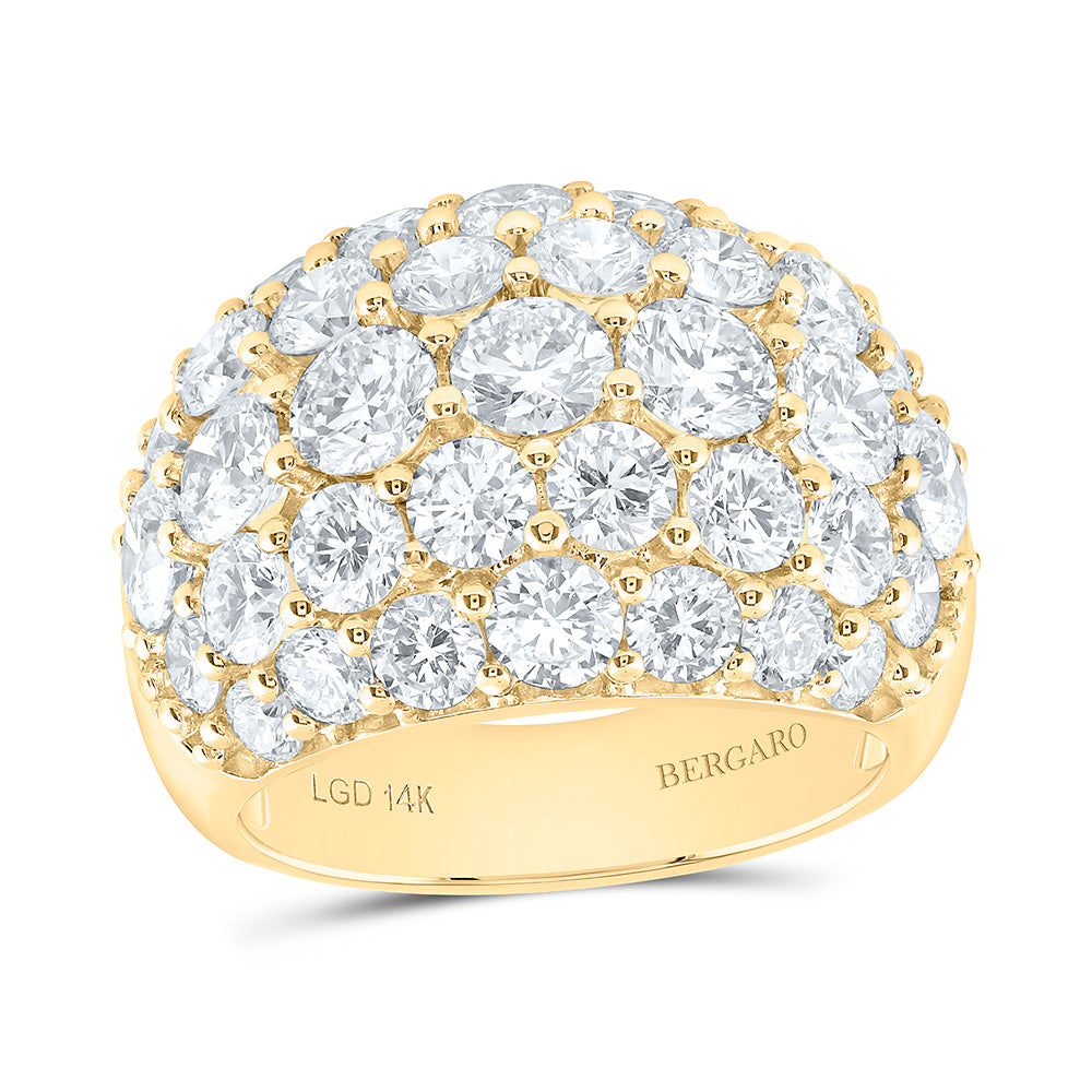 14K Yellow Or White Gold 6 Cttw Lab Grown Diamond Fashion Ring