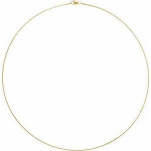 14K Yellow Gold Filled Or Rhodium-Plated Sterling Silver 1.8 Mm Lobster Clasp Polished Wheat Chain