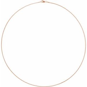 14K Yellow Or White Or Rose Gold Or Sterling Silver Or Rhodium Plated 1 Mm Lobster Clasp Polished Wheat Chain