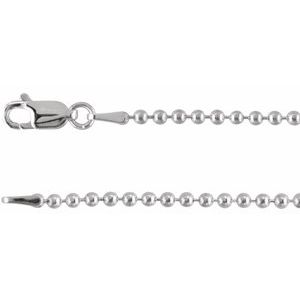 14K Yellow Or Rose Gold Or Yellow Gold Filled 2 Mm Lobster Clasp Polished Hollow Bead Chain