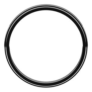 Platinum 2.5 Mm Standard Standard Weight Flat Edge Band Size 5.5