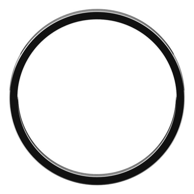 14K Yellow Or White Or Rose Gold Or Sterling Silver Standard Ultra-Lightweight Flat Ultra-Lightweight Band, Size 7