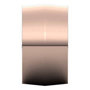 18K Yellow Or White Or Rose Gold Comfort-Fit Knife Band