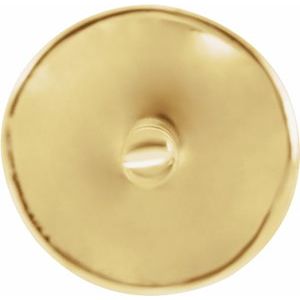 14K Yellow Gold Pearl 15 X 5.5 Mm 10 Mm Pendant Mounting For Pearl