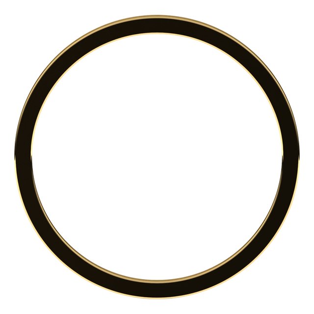 18K Yellow Or White Or Rose Gold Standard Fit Flat Band