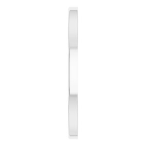 14K White Gold Polished Family Pendant