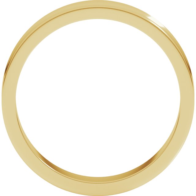 14K Yellow Or White Or Rose Gold Or Sterling Silver Standard Lightweight Concave Light Band