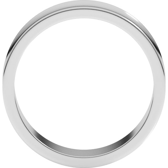 14K Yellow Or White Or Rose Gold Or Sterling Silver Standard Lightweight Concave Light Band