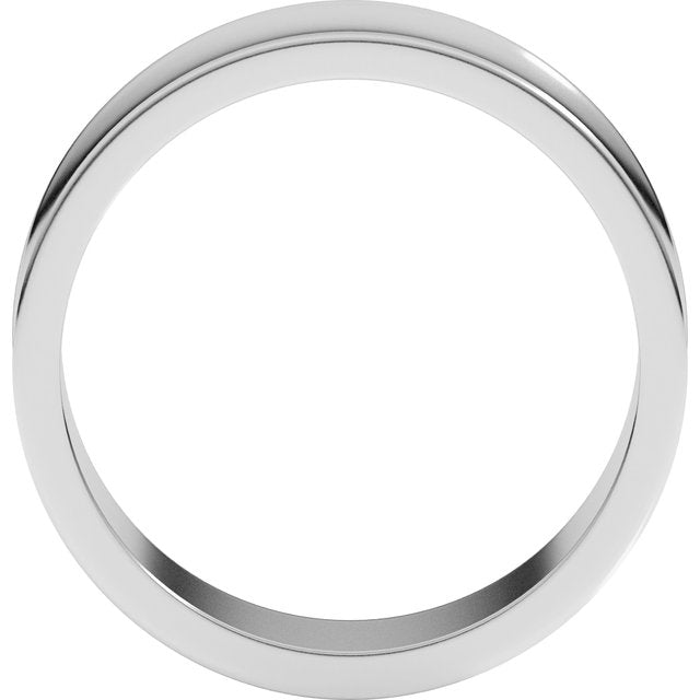 14K Yellow Or White Or Rose Gold Or Sterling Silver Standard Lightweight Concave Light Band