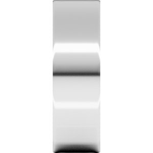 Sterling Silver Ultra-Lightweight Flat Band