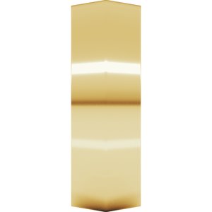 18K Yellow Or White Or Rose Gold Comfort-Fit Knife Band
