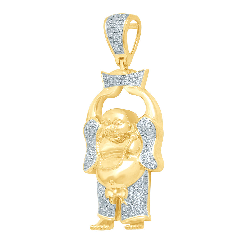 10K Yellow Gold 0.39-0.44 Cttw Diamond Assorted Charm