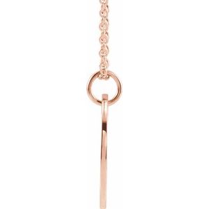 14K Yellow Or White Or Rose Gold Or Sterling Silver Polished Round Zodiac Necklace