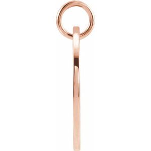 14K Yellow Or Rose Gold Or Sterling Silver Polished Round Zodiac Pendant