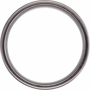 Tantalum 8 mm Flat Comfort-Fit Band Size 8.5