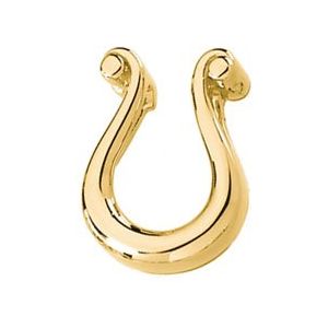 10K Yellow Gold 15.75 X 12 Mm Polished Pendant Enhancer