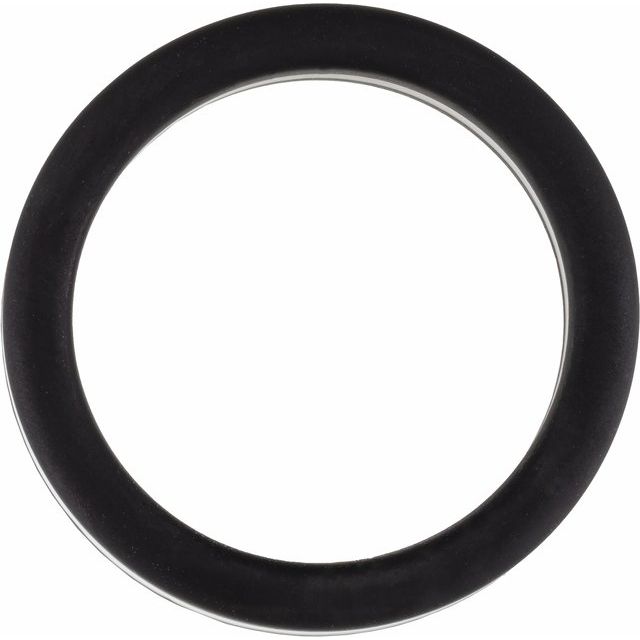 Silicone Round Standard Dome Comfort-Fit Half Band