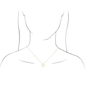 14K Yellow Gold Pearl 3 Mm Cultured White Seed Pearl Solitaire Necklace, Length: 18 In