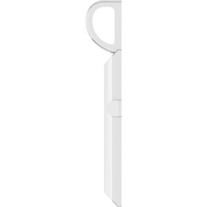Sterling Silver 20 X 11 Mm Polished Knife Edge Cross Pendant