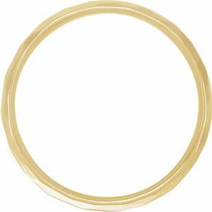 14K Yellow Gold 14 9 Mm Polished Textured Patterned Wedding Band Size 14