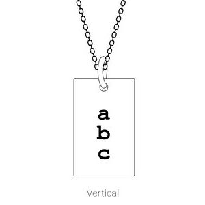 Sterling Silver 16.37 X 9.17 Mm Polished Dog Tag Pendant