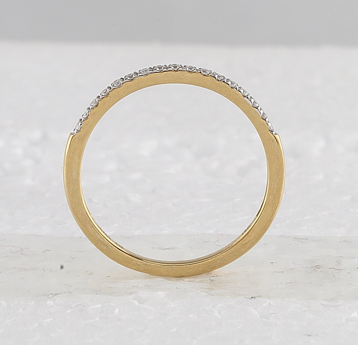 14K Yellow Gold Round Dia. Bridal Wedding Band Set 1ctw, Women's Size: 5-10