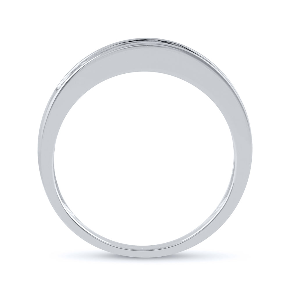 14K Yellow Or White Gold Womens Baguette Diamond Wedding Band 1/4 Cttw, Womens Size: 5-10