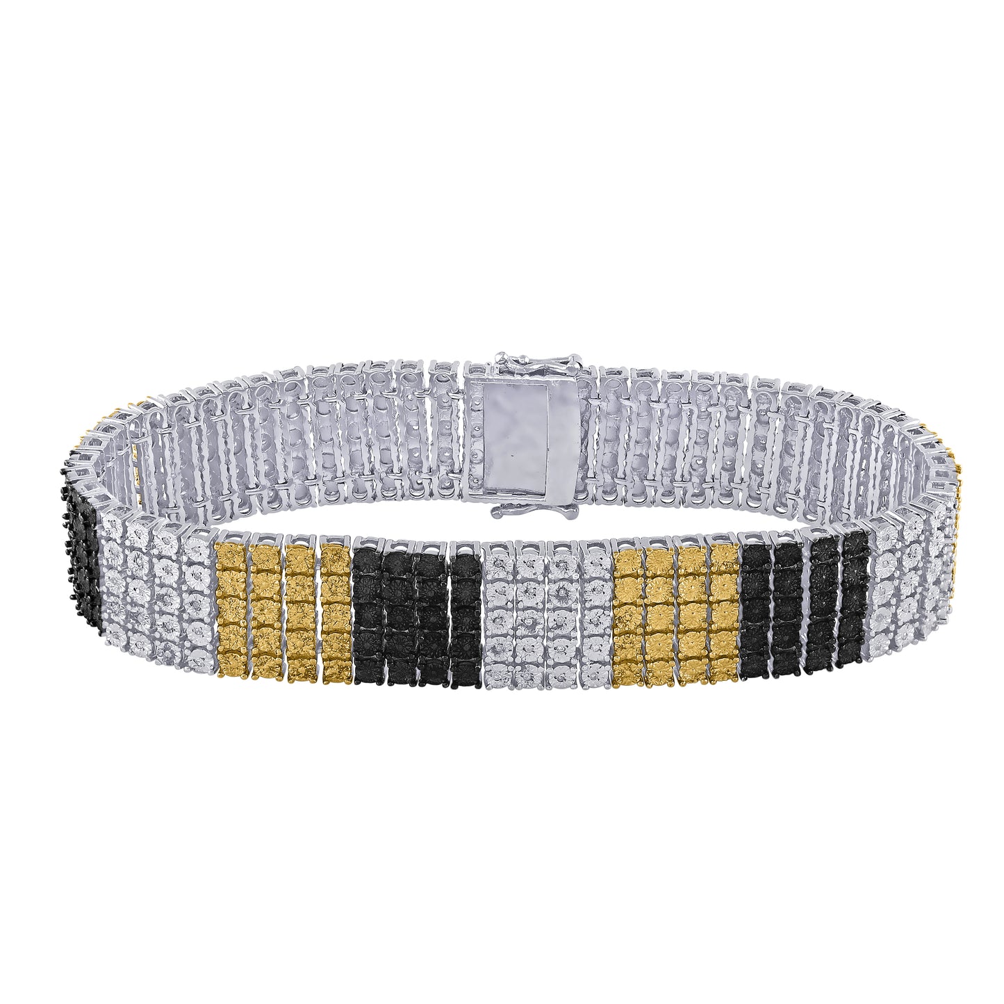 Sterling Silver 1/4ct. Diamond Fashion Bracelet