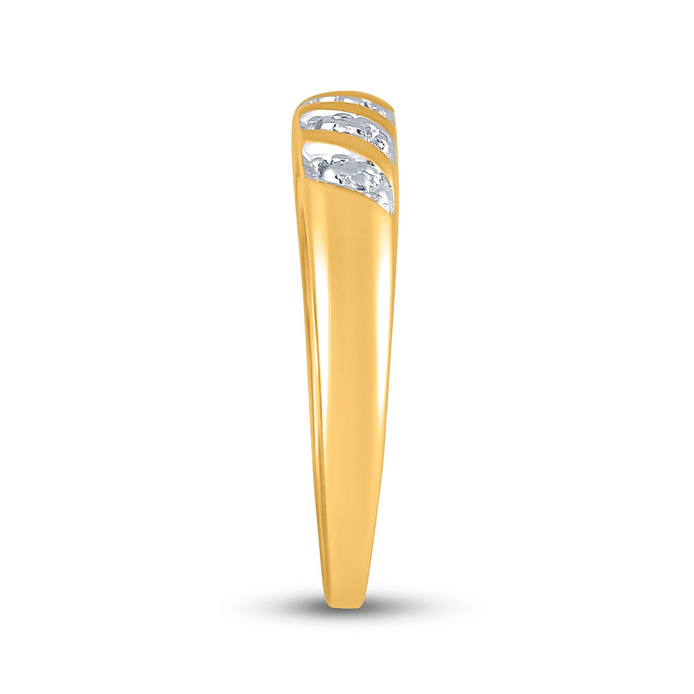 10K White Or Yellow Gold His Hers Round Diamond Cluster Matching Wedding Set , Womens Size: 5-10, Mens Size: 7-13