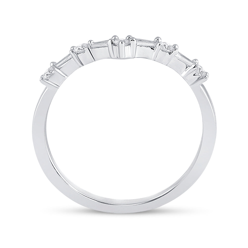 14kt White Gold 1/5ct Diamond Cn Enhancer Band