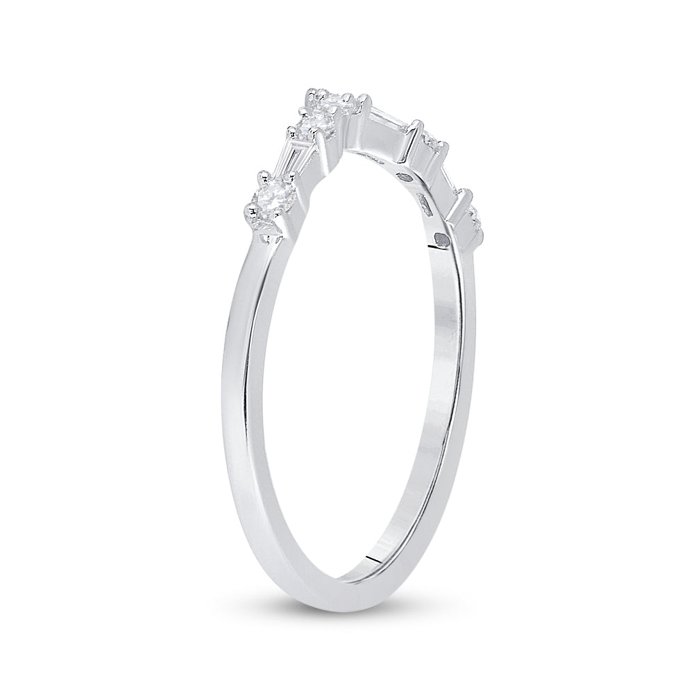 14kt White Gold 1/5ct Diamond Cn Enhancer Band