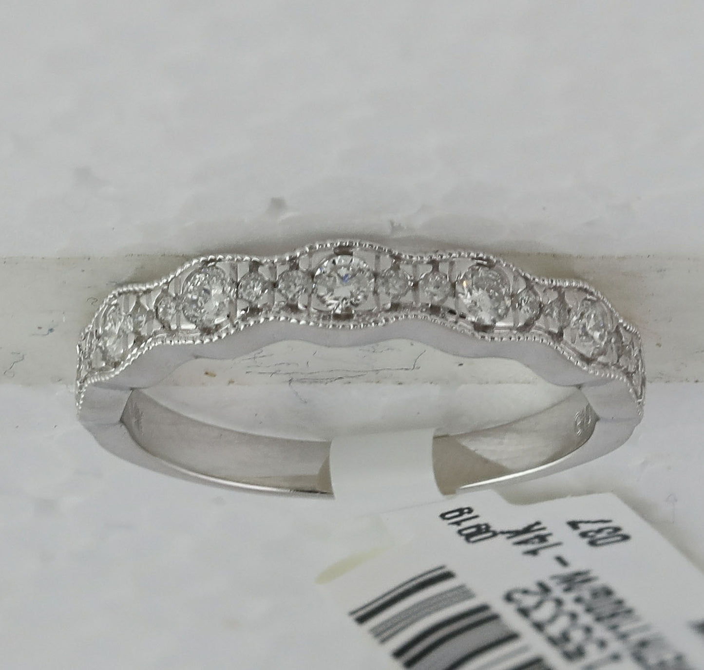 14kt White Gold 1/3ct Diamond Cn Fashion Ladies Band