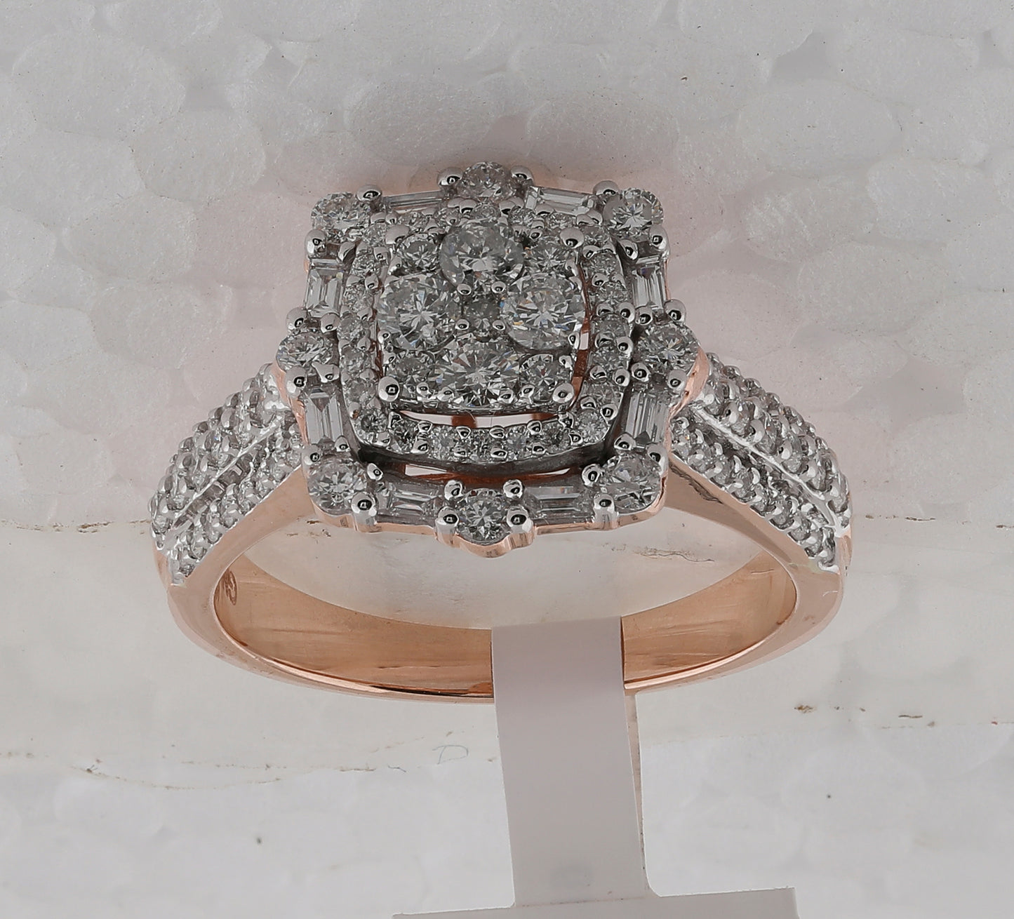 14kt Rose Gold 1 Ct Diamond Cn Fashion Ring