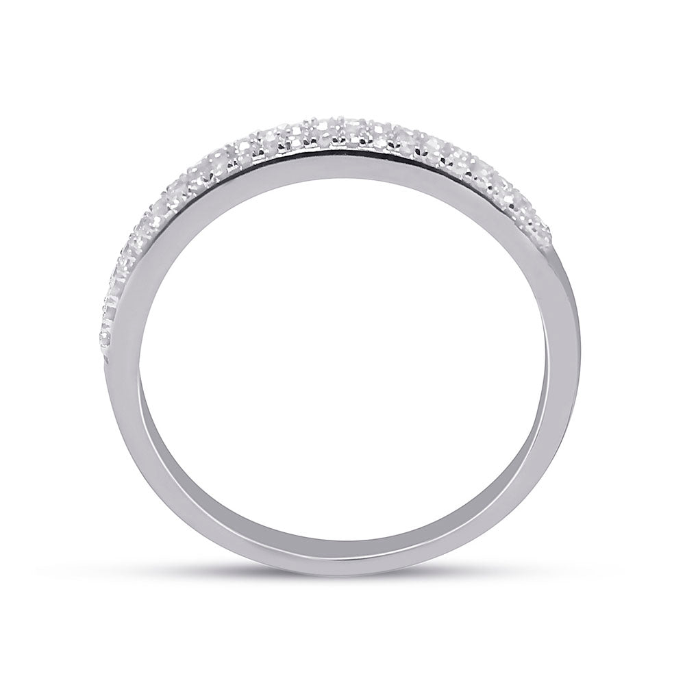 14K White Gold 3/4Ct Natural Diamond Nk Ladies Bridal Set