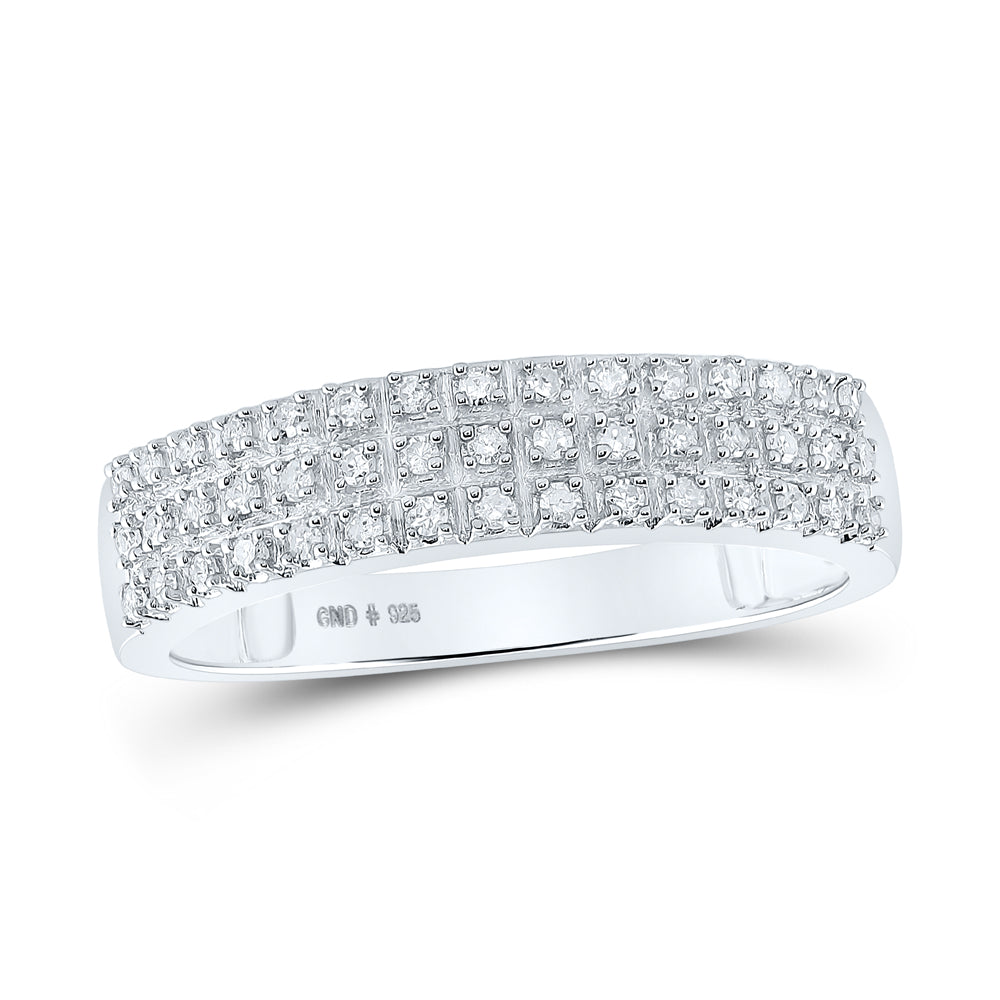 Sterling Silver 7/8ctw Diamond P1 Gift Trio Set
