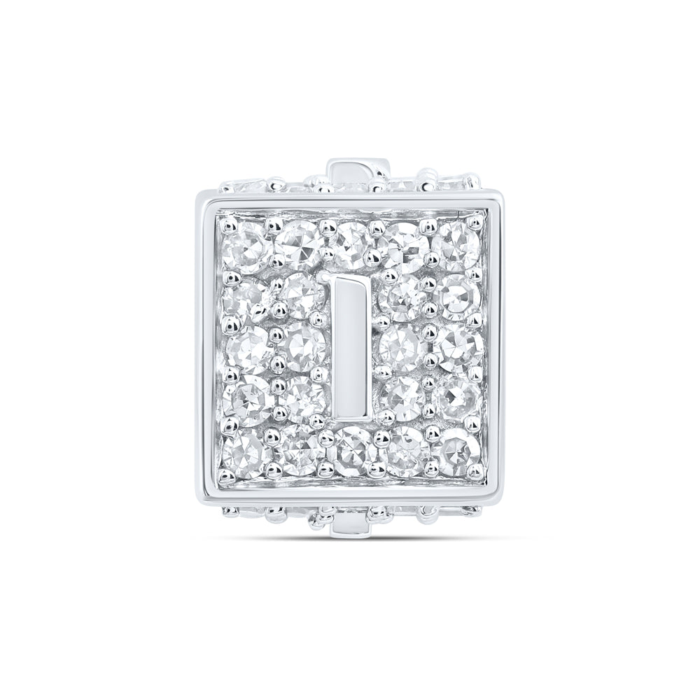 10kt Yellow Or White Or Rose Gold Diamond Fashion Initial Bracelet Box
