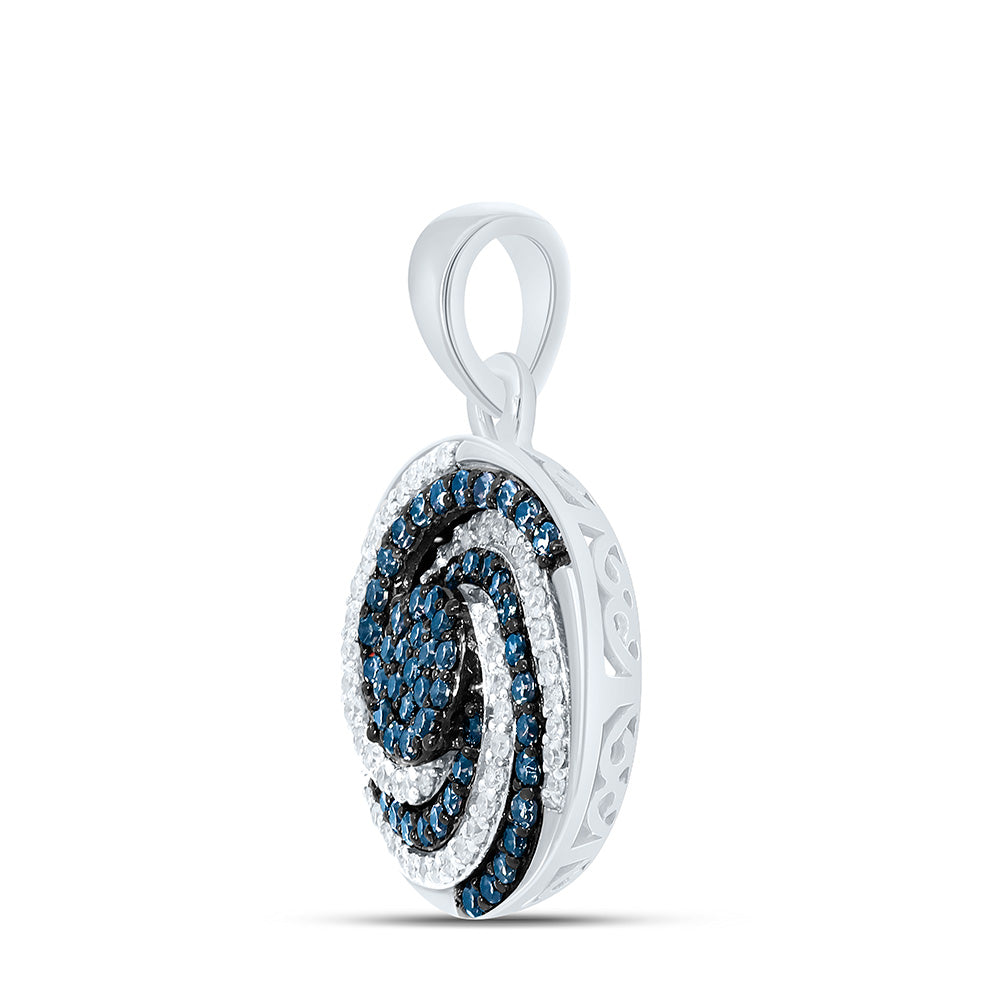 10K Yellow Or White Or Rose Gold 1/2Cttw Natural Diamond Gift Natural Pendant