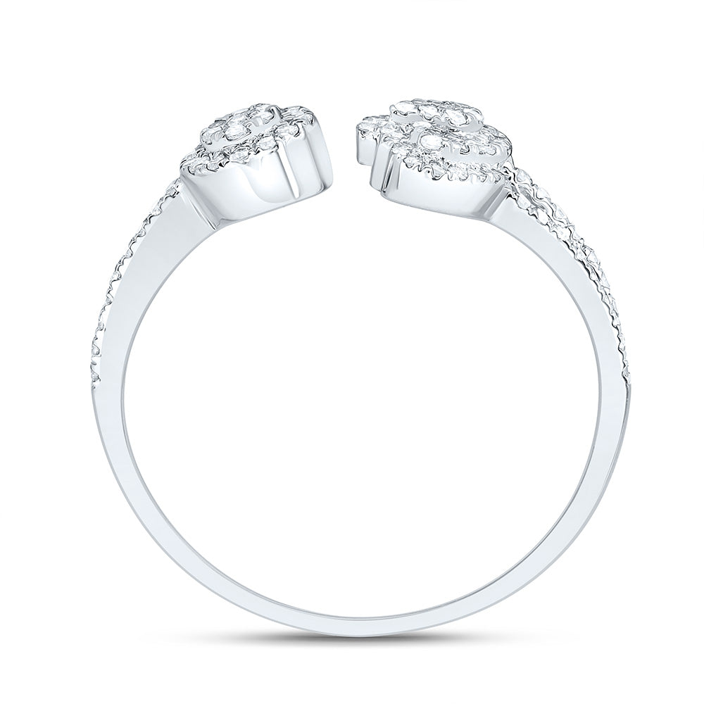 14K Yellow Or White Gold 1/3Cttw Natural Diamond Nk Fashion Ring