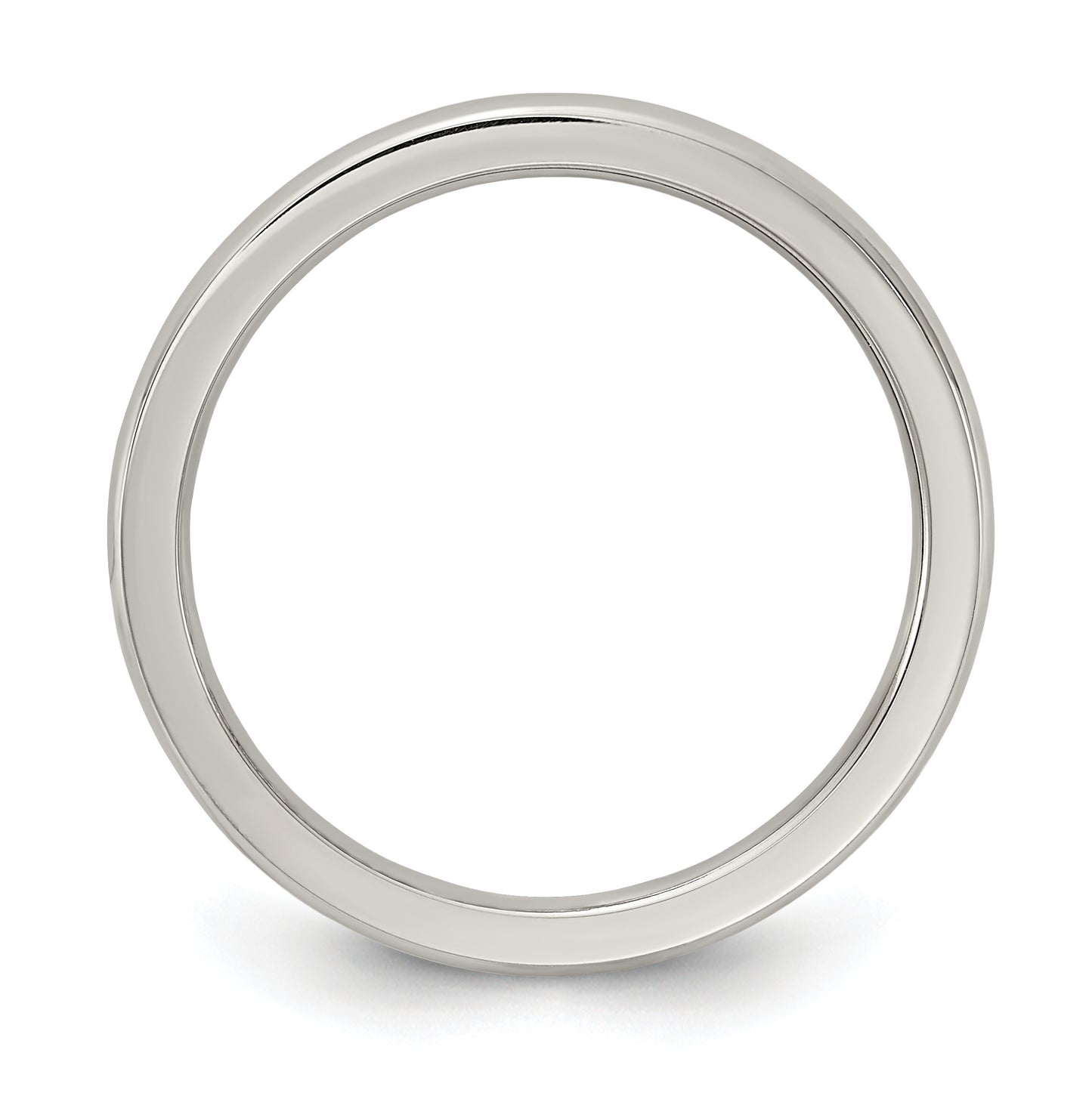 Edward Mirell Titanium Domed 2mm Polished Band Size 8