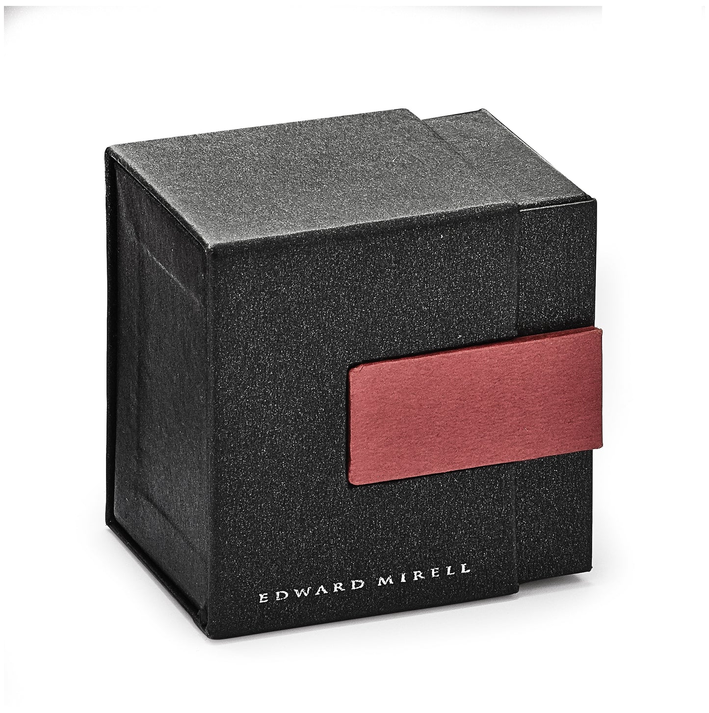 Edward Mirell Titanium Black Titanium Grey Edges 7mm Band