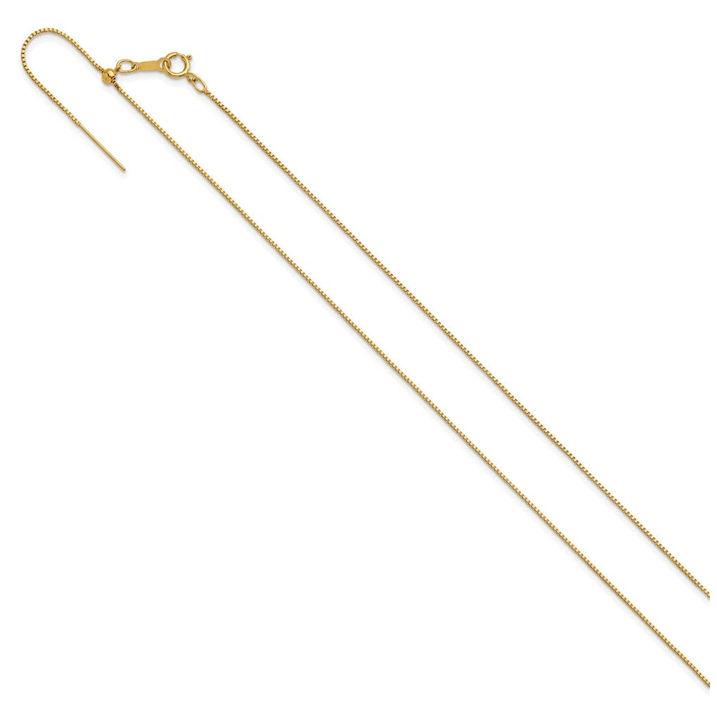 1/20 14K Gold Filled Or Sterling Silver Adjustable Add-A-Bead Cable Chain Necklace